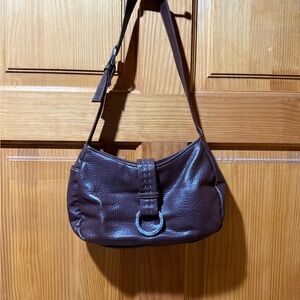 Brown Leather Shoulder Bag